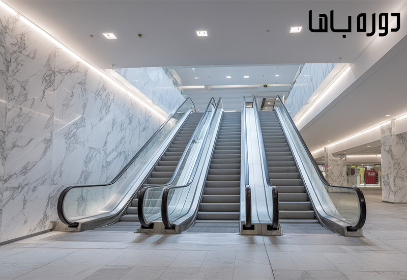 آموزش نصب پله برقی