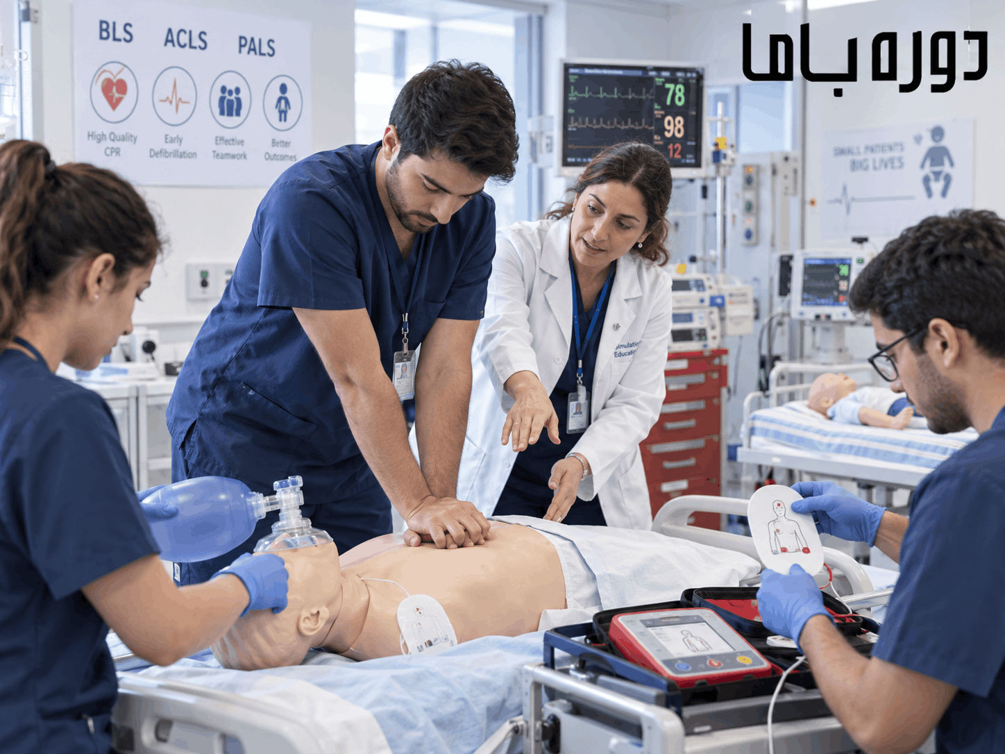 دوره دوره تخصصی احیای قلبی ریوی BLS، ACLS و PALS